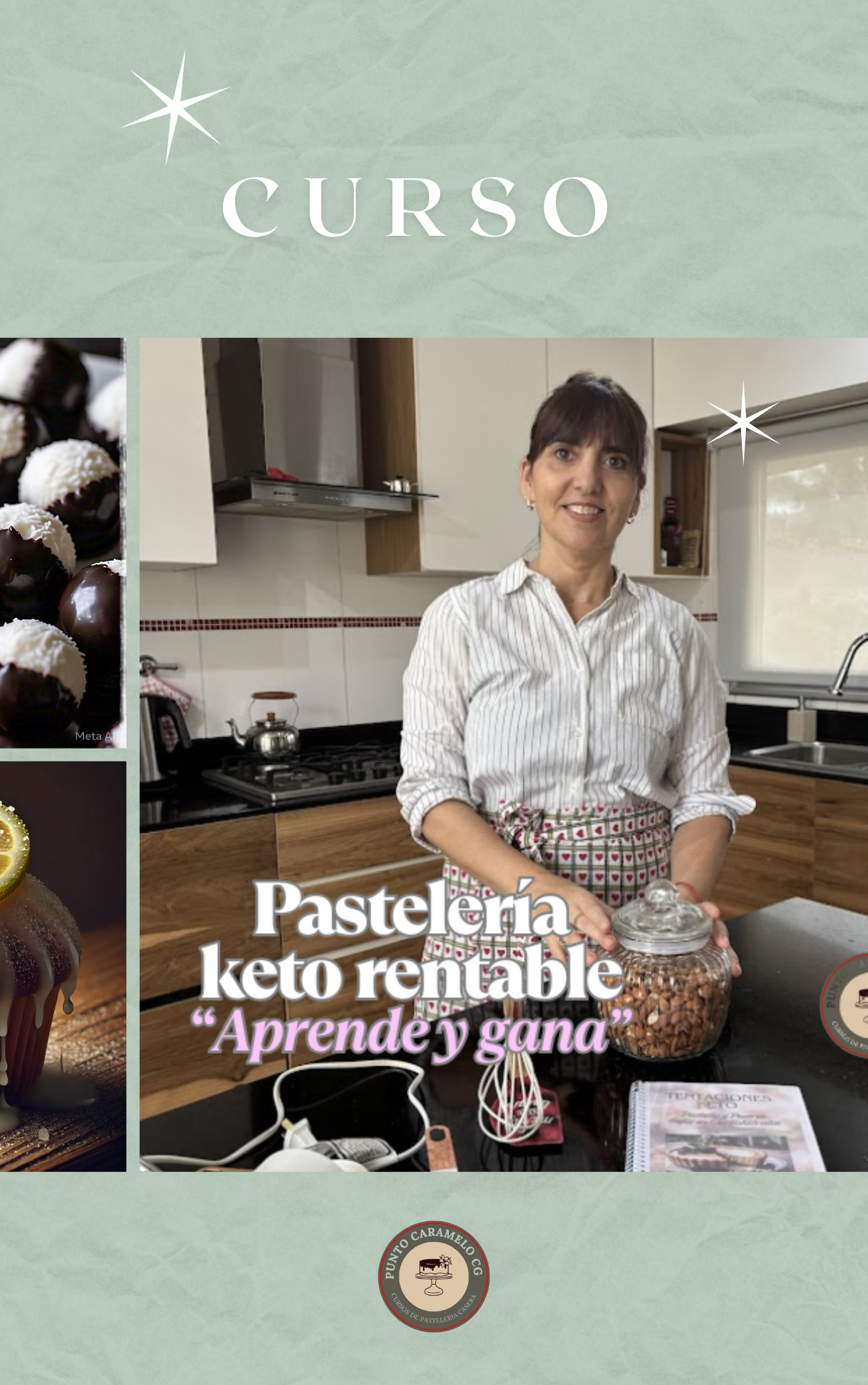 Curso de Pastelería keto rentable : Aprende y gana