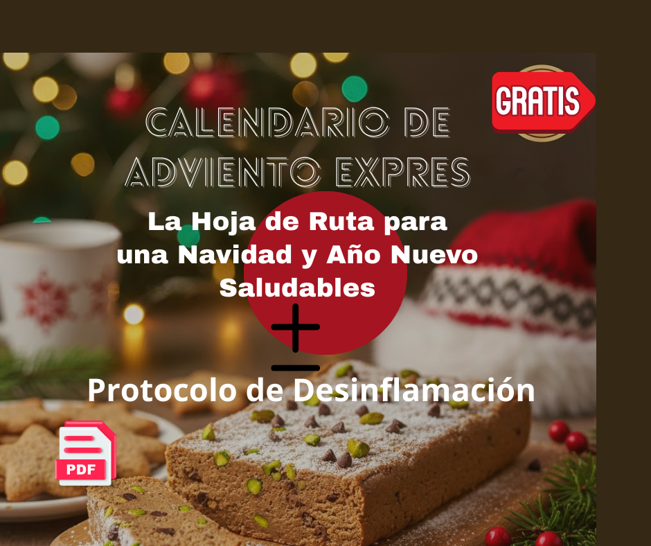 Calendario de Adviento + protocolo detox para estas fiestas