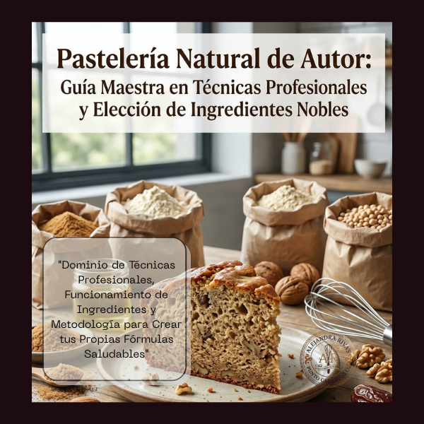 Pastelería Natural de Autor: Guía maestra en Técnicas Profesionales y elección de ingredientes nobles