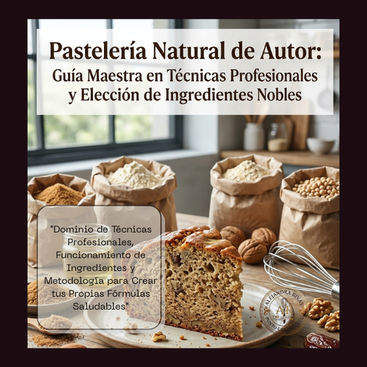 Pastelería Natural de Autor: Guía maestra en Técnicas Profesionales y elección de ingredientes nobles