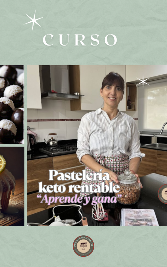 Curso de Pastelería keto rentable : Aprende y gana