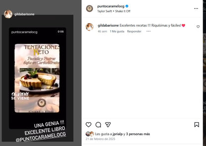 Tentaciones Keto: Pastelería Técnica Low Carb