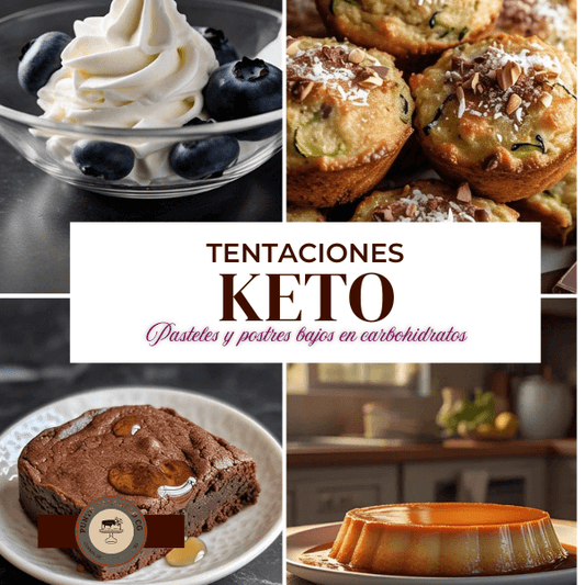 Tentaciones Keto: Pastelería Técnica Low Carb